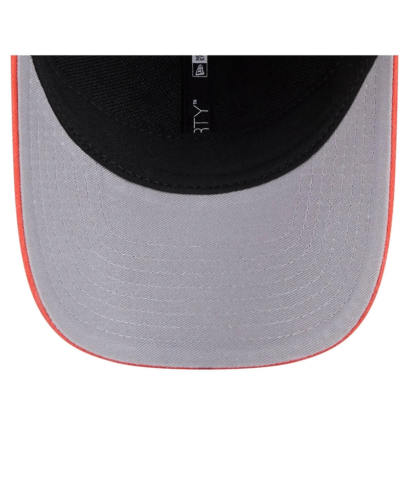 New Era Men's Black/Orange Baltimore Orioles Team Loyal 9FORTY M-Crown Adjustable Hat