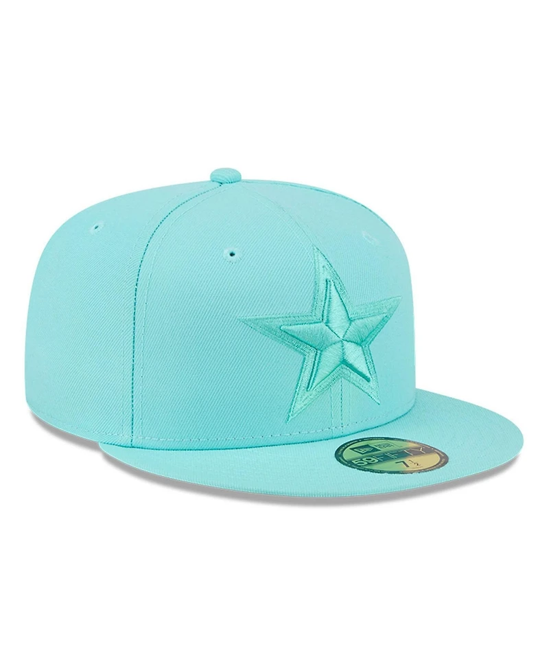 New Era Men's Light Blue Dallas Cowboys Color Pack 59FIFTY Fitted Hat