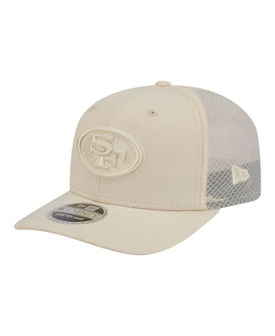 New Era Men's Cream San Francisco 49ers Color Pack 9SEVENTY Adjustable Hat