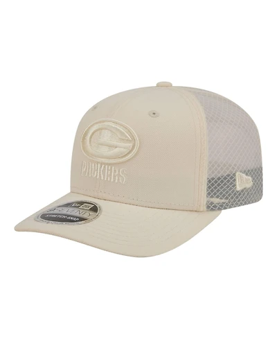 New Era Men's Cream Green Bay Packers Color Pack 9SEVENTY Adjustable Hat