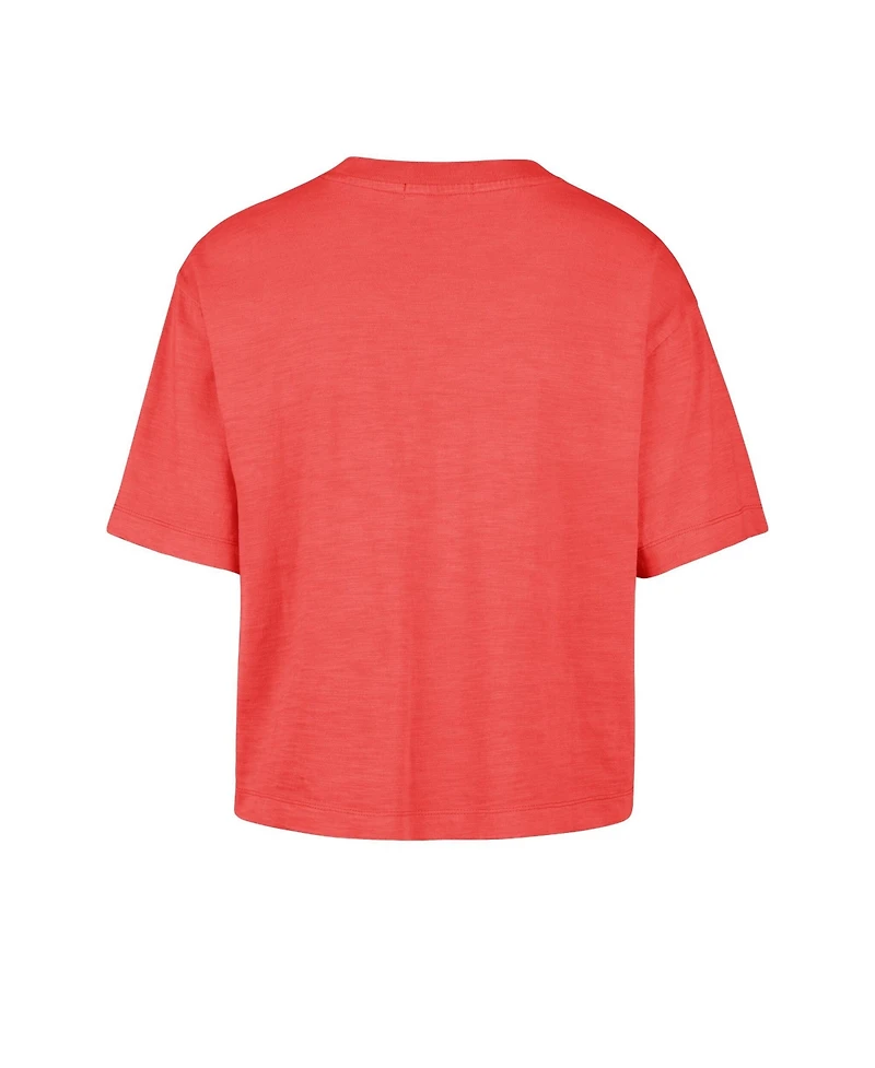 '47 Brand Women's Tampa Bay Buccaneers Mindi Cropped Slub T-Shirt