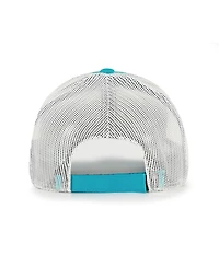 '47 Brand Men's Aqua Miami Dolphins Headstone Trucker Adjustable Hat