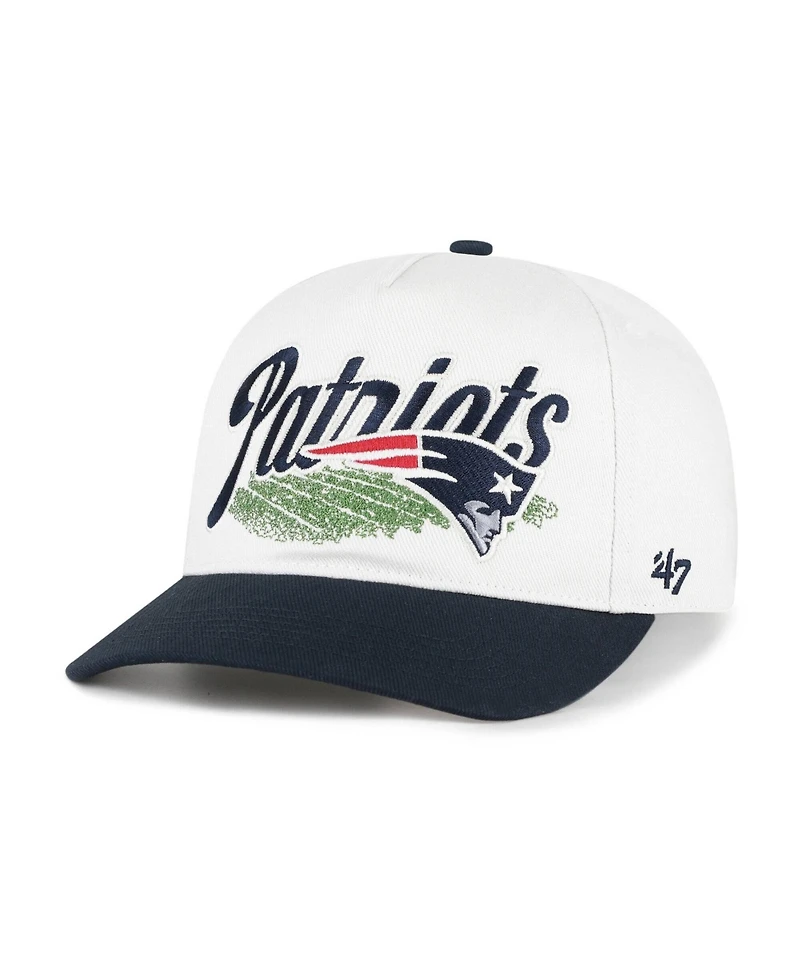 47 Brand Men's Cream New England Patriots Enfield Hitch Adjustable Hat