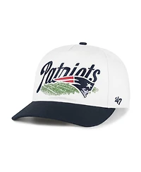 47 Brand Men's Cream New England Patriots Enfield Hitch Adjustable Hat