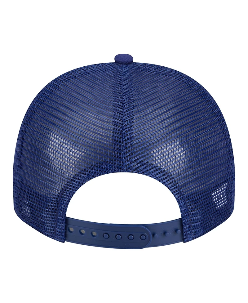New Era Big Boys and Girls Royal Los Angeles Dodgers Logo Fade A-Frame 9FIFTY Snapback Hat