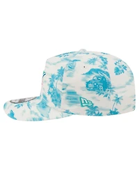 New Era Men's White Miami Dolphins Tropics 19TWENTY Adjustable Hat
