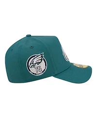 New Era Men's Midnight Green Philadelphia Eagles A-Frame 59FORTY Fitted Hat