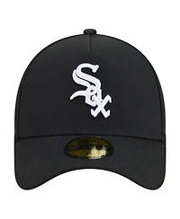 New Era Men's Black Chicago White Sox A-Frame 59FORTY Fitted Hat
