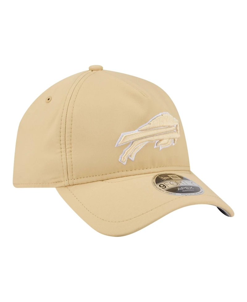 New Era Men's Tan Buffalo Bills Apex 9FORTY Adjustable Hat
