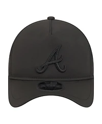 New Era Men's Black Atlanta Braves Injection Apex 9FORTY Adjustable Hat