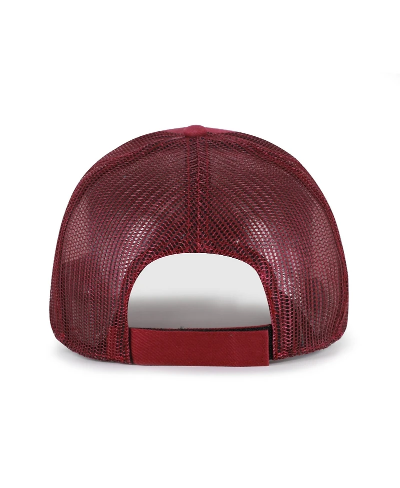 47 Brand Men's Burgundy Washington Commanders Roadway Adjustable Trucker Hat