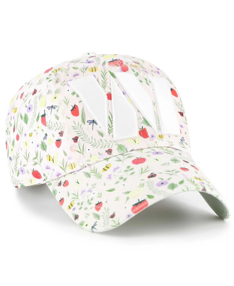 '47 Brand Women's Light Pink Washington Commanders Posey Clean Up Adjustable Hat