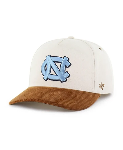 Carhartt x '47 Brand Men's Natural/Brown North Carolina Tar Heels Undyed Relaxed Hitch Adjustable Hat