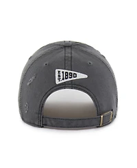 '47 Brand Men's and Women's Charcoal Oklahoma Sooners Well-Worn Seymore Clean Up Adjustable Hat