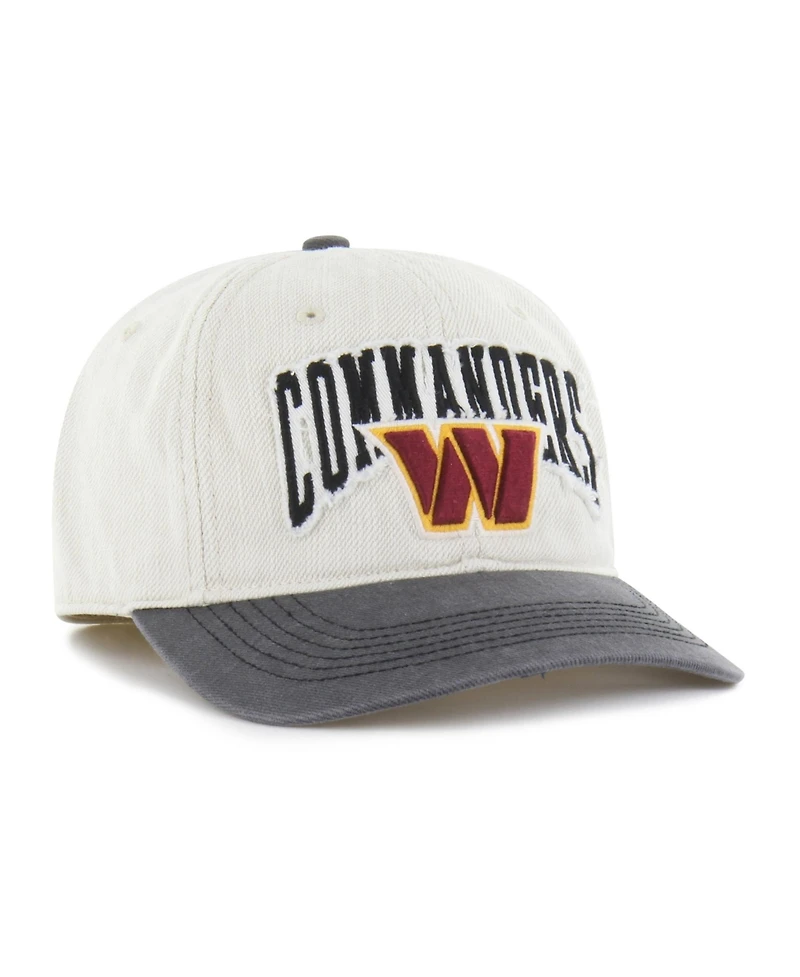 47 Brand Men's Natural Washington Commanders Groton Franchise Fitted Hat