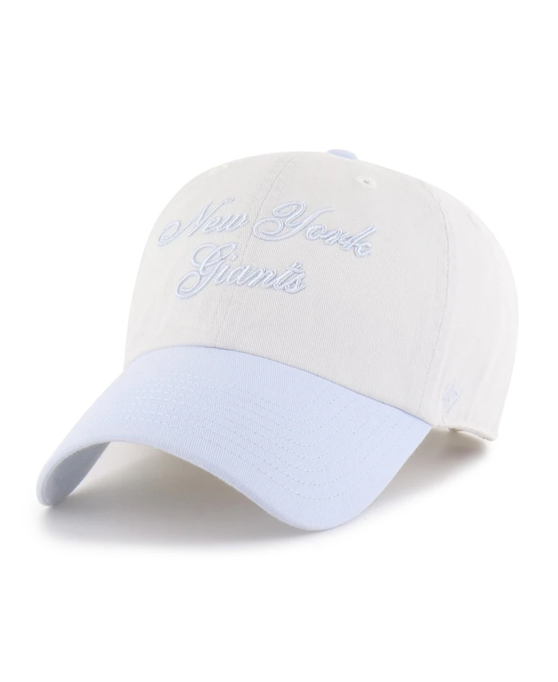 '47 Brand Women's White New York Giants Gelato Two-Tone Clean Up Adjustable Hat