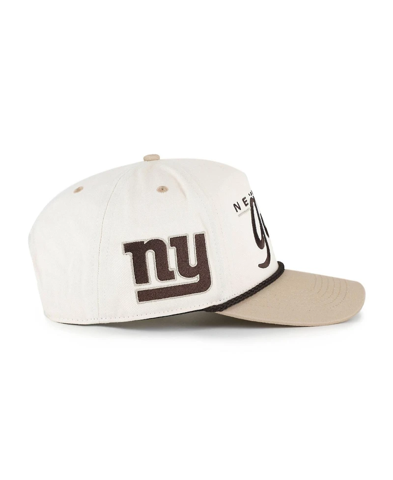'47 Brand Men's Natural/Tan New York Giants Neutral Terrain Hitch Rope Adjustable Hat