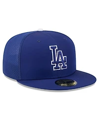 New Era Big Boys and Girls Royal Los Angeles Dodgers Batting Practice 59FIFTY Fitted Hat