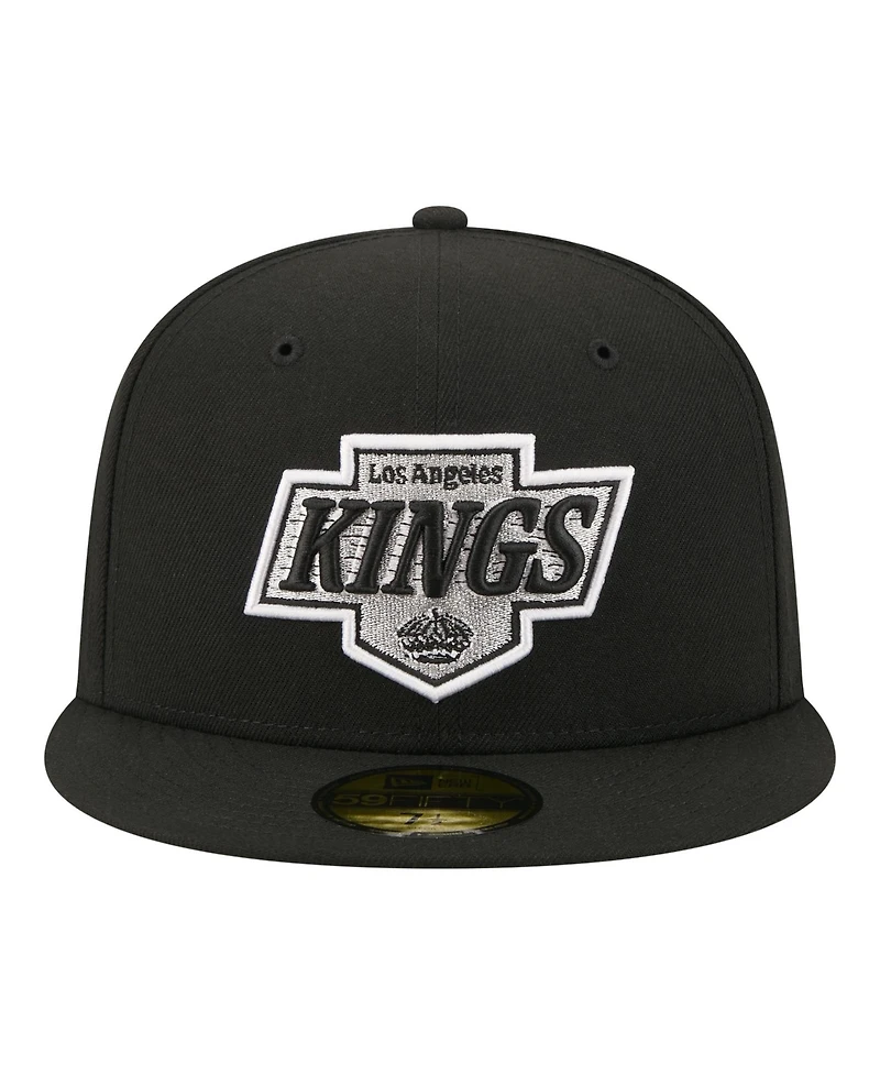 New Era Men's Black Los Angeles Kings Zamboni 59FIFTY Fitted Hat