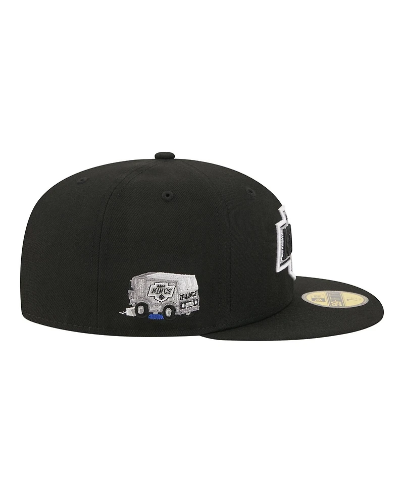 New Era Men's Black Los Angeles Kings Zamboni 59FIFTY Fitted Hat
