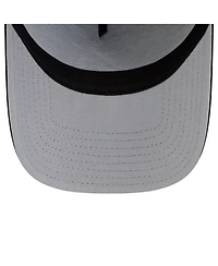 New Era Men's Black Arizona Diamondbacks Side Script 9FORTY A-Frame Trucker Adjustable Hat