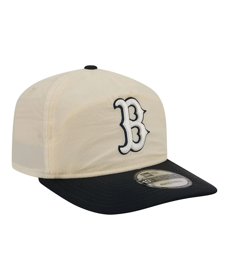 New Era Men's Cream/Navy Boston Red Sox Everyday 19TWENTY Adjustable Hat
