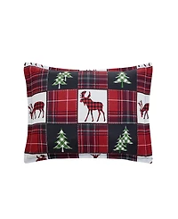 Macy's Deer Check Reversible Microfiber 3-piece Comforter Set