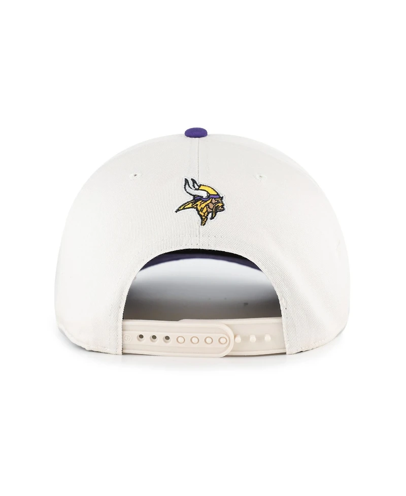 47 Brand Women's Natural Minnesota Vikings Rope Script Hitch Adjustable Hat