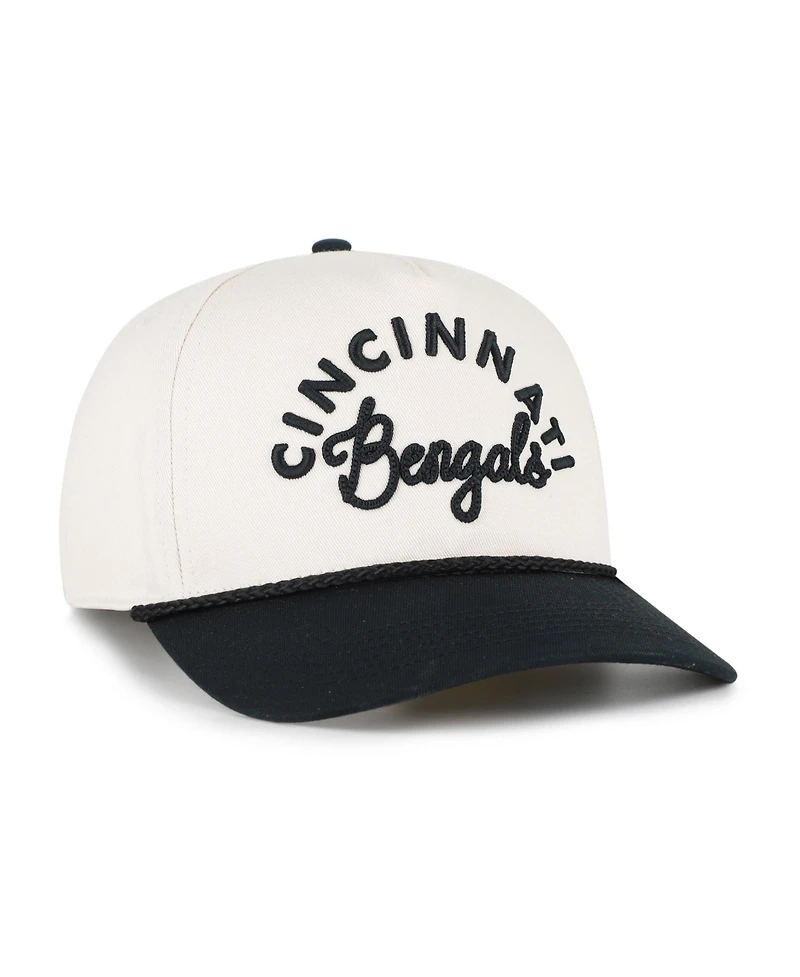 47 Brand Women's Natural Cincinnati Bengals Rope Script Hitch Adjustable Hat