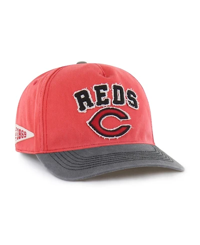 47 Brand Men's Red Cincinnati Reds Calderwood Hitch Adjustable Hat