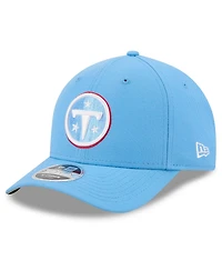 New Era Men's Light Blue Tennessee Titans 9FORTY Adjustable Hat