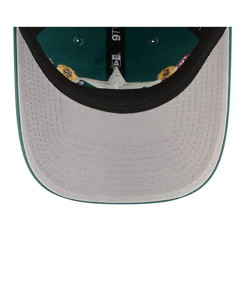 New Era Women's Green Dallas Cowboys Wildflower 9TWENTY Adjustable Hat