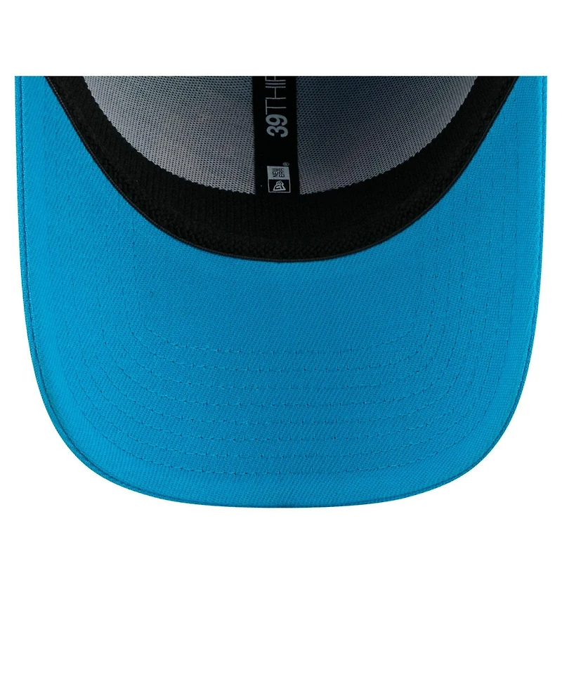 New Era Men's Blue Detroit Lions Core Team 39THIRTY Flex Hat