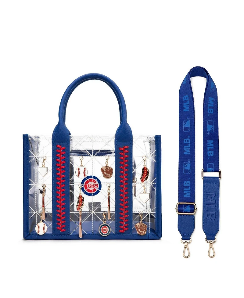 Montana West Chicago Cubs Charmed Whipstitch Tote