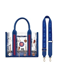 Montana West Chicago Cubs Charmed Whipstitch Tote