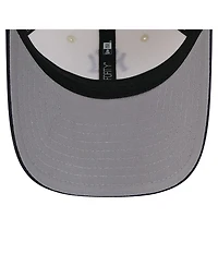 New Era Women's Cream/Navy New York Yankees Primary 9FORTY M-Crown Adjustable Hat