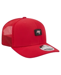 New Era Men's Red Tampa Bay Buccaneers Micro Badge 9SEVENTY Adjustable Hat