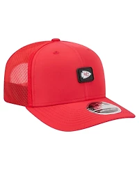 New Era Men's Red Kansas City Chiefs Micro Badge 9SEVENTY Adjustable Hat