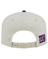 New Era Men's Cream New York Giants Script 19TWENTY Adjustable Hat