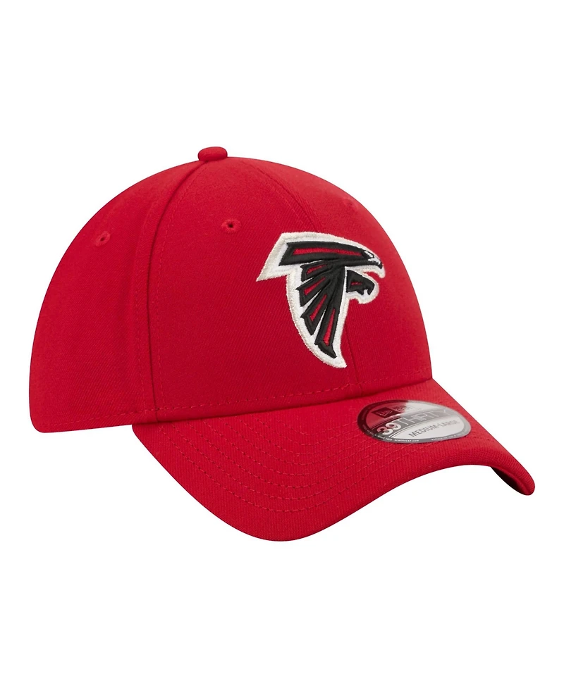 New Era Men's Red Atlanta Falcons Core Team 39THIRTY Flex Hat