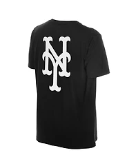 New Era Men's Juan Soto Black York Mets Oversized Graphic T-Shirt