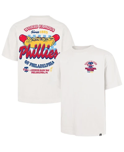 47 Brand Men's Cream Philadelphia Phillies Glizzy T-Shirt