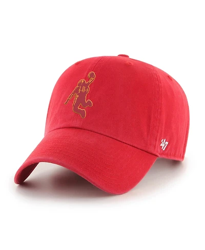 '47 Brand Men's Red Houston Rockets Alternate Clean Up Adjustable Hat