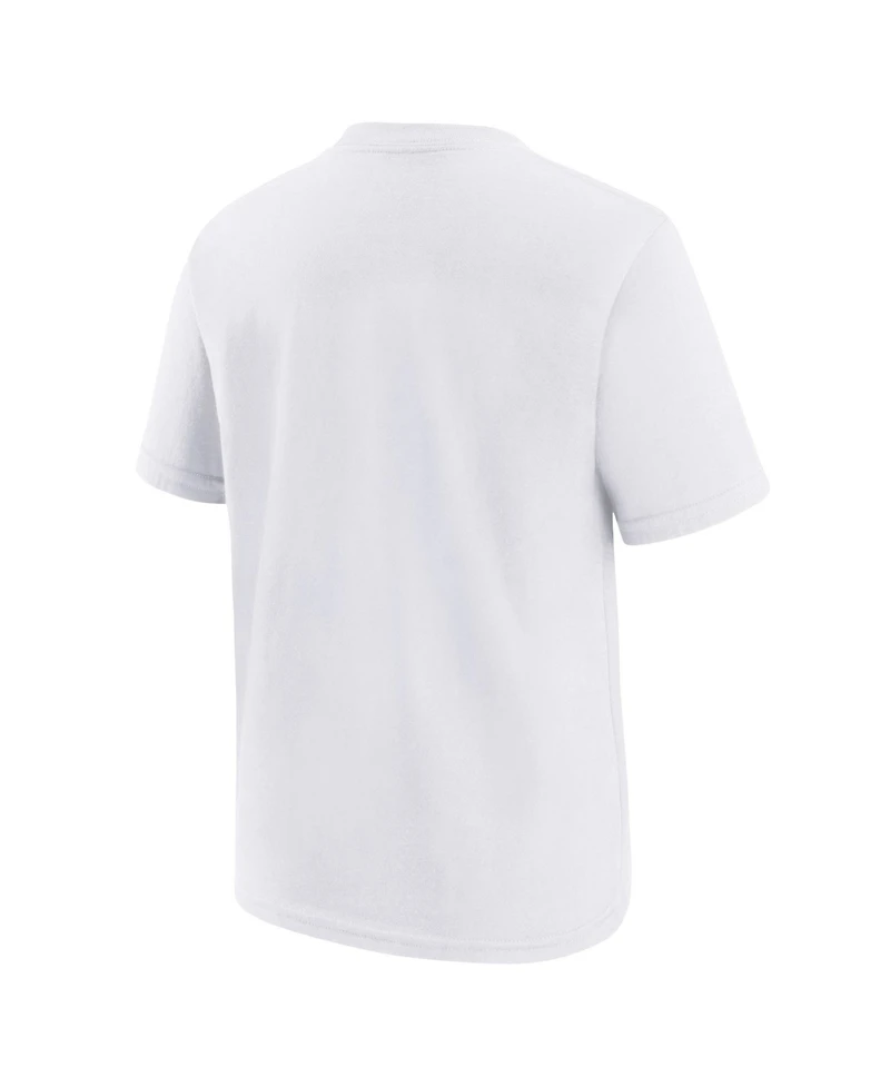 Nike Big Boys and Girls White Wnba 30th Season T-Shirt
