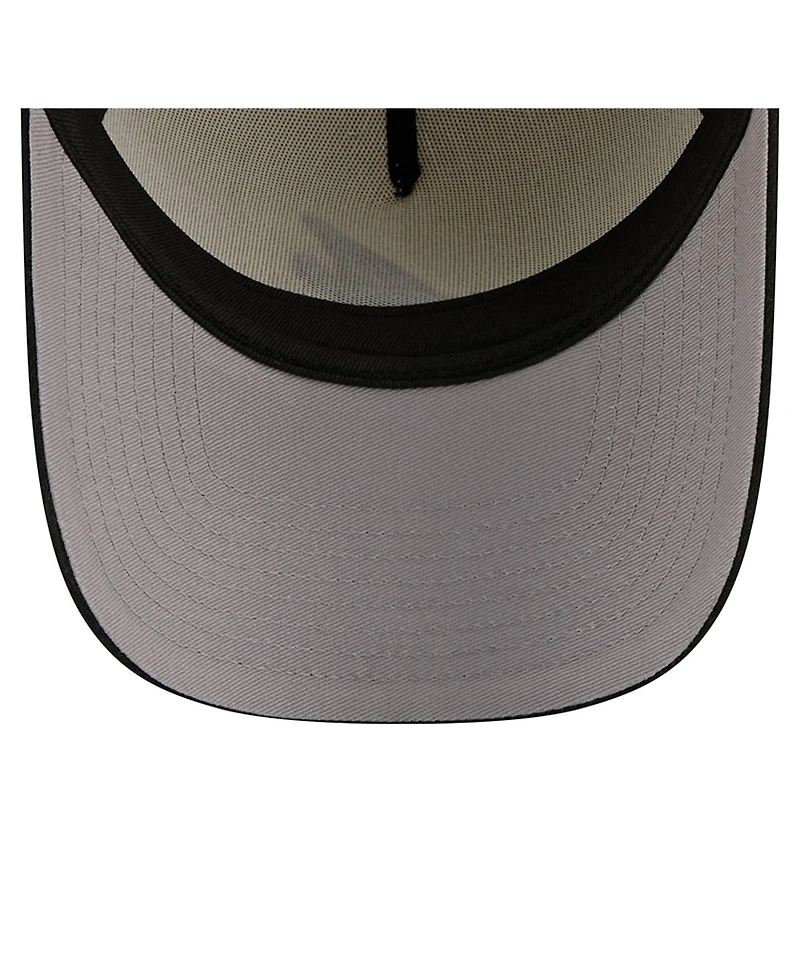 New Era Men's Cream Atlanta Braves Stadium Chrome 9FORTY A-Frame Adjustable Hat