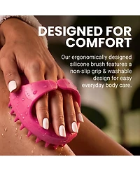 M3 Anti Cellulite Oil + Silicone Body Brush