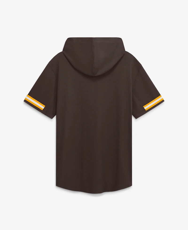 Fanatics Men's Brown San Diego Padres Optimal Play Hooded T-Shirt