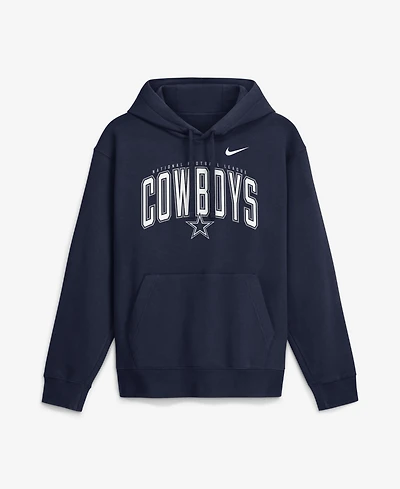 Nike Men's Navy Dallas Cowboys Expect Victory Club Fleece Pullover Hoodie