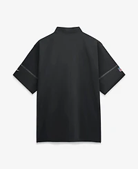 Nike Men's Black Las Vegas Raiders Sideline Short Sleeve Quarter-Zip Coaches Jacket