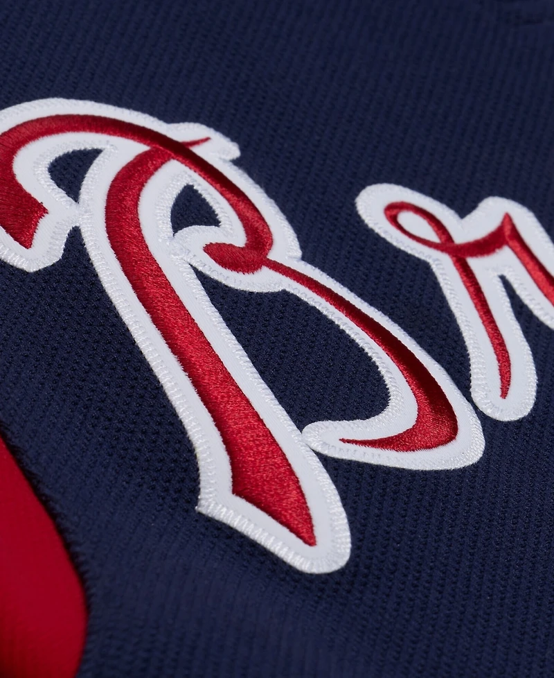 Mitchell & Ness Men's Andruw Jones Navy Atlanta Braves Authentic Batting Practice Jersey